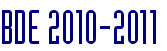 BDE 2010-2011